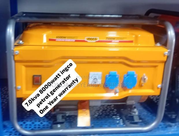 Commercial Power Solution Ingco 7kva 7000watt Petrol 7kva · Photo 2