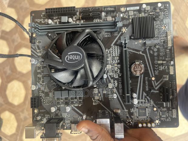 Gigabyte H510m H With 10th Gen I3 10505f. 4 Cores 8 Threads.