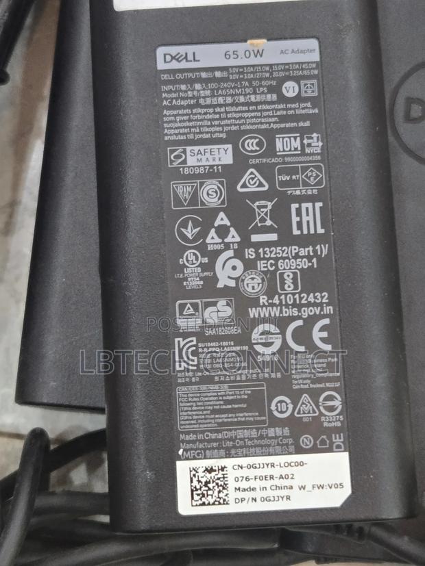 Dell Original 65w Usb Type-C Adapter for Laptop photo 2