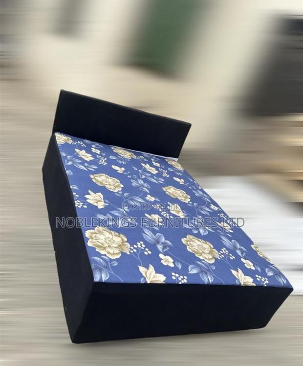 Double Bed Inbuilt Foam With Frames Together.