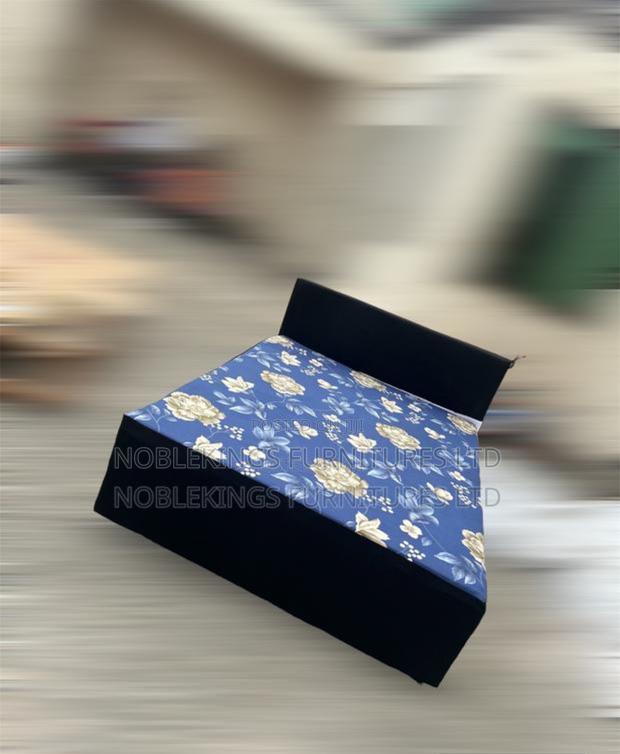 Double Bed Inbuilt Foam With Frames Together.