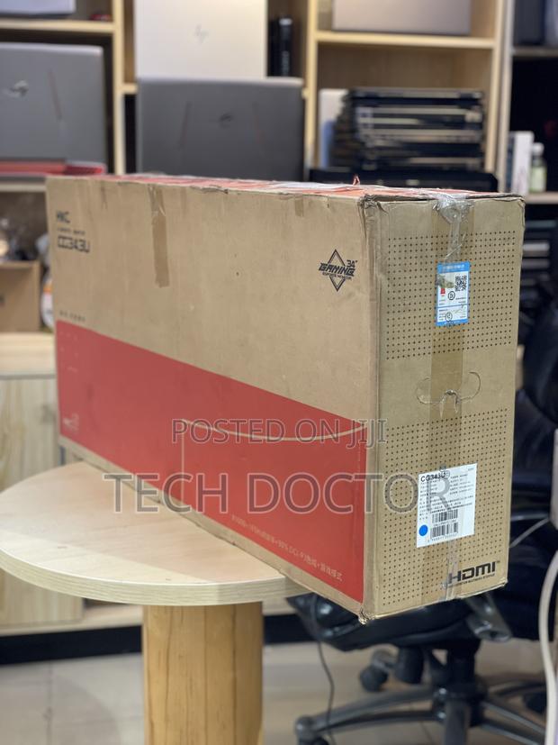 HKC Tg34c3u 34"/21:9 Ultra Curved Ultra Wide 3440x1440va 144hz Display photo 2