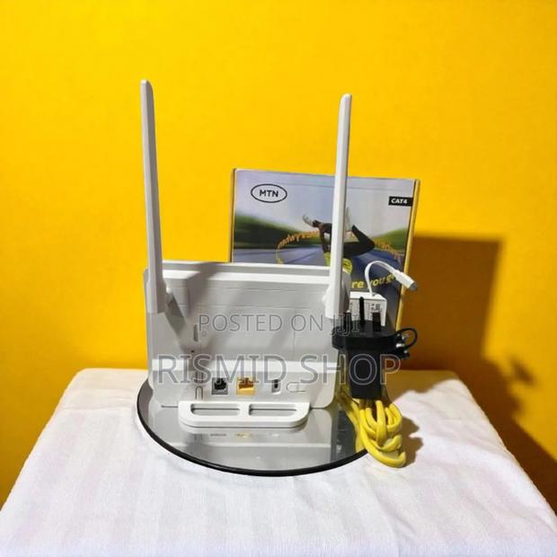 MTN Universal Broadband 4g Router+ Back Up Battery - White · Photo 2