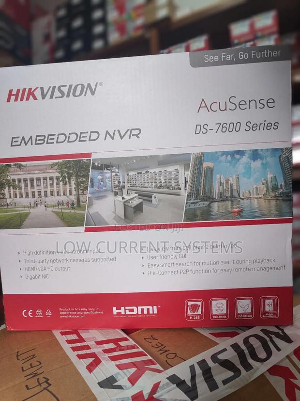 NVR Hikvision Non Poe 32 Channels Pro Serie Ds-7632nxi-(D) Acusense · Photo 4