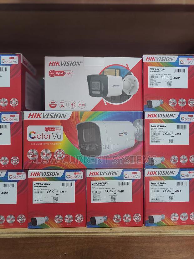 Hikvision Ip Camera Ds-2cd1t47g2h-Liu/SRB Two Way Colorvu Camera Alarm · Photo 2