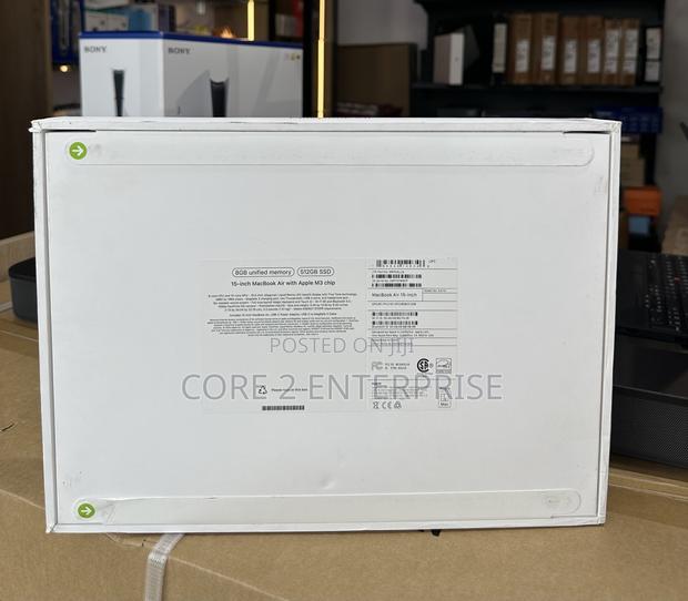 New Laptop Apple MacBook Air 2024 M3 15-Inch 8GB Apple M3 SSD 512GB photo 3