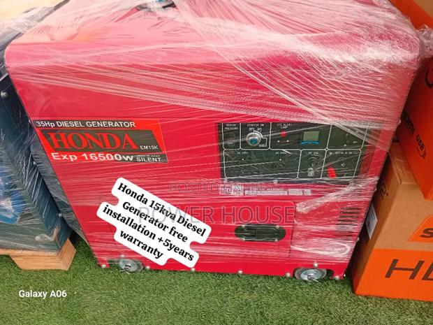 Long Runtime Honda Diesel Generator 15kva Silent · Photo 2