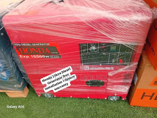 Low Fuel Consumption Honda Diesel Generator 15kva Silent · Photo 2