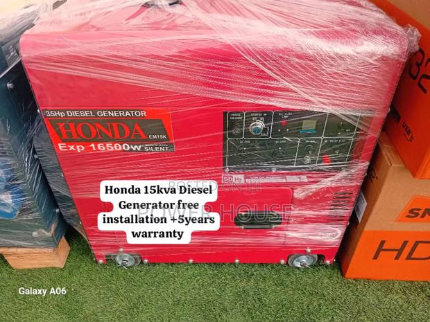 Quick Refill Honda Diesel Generator 15kva Silent · Photo 2