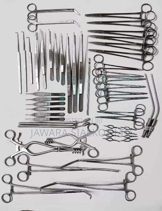 Vascular Surgery Surgical Instruments Set Of 52 Pieces