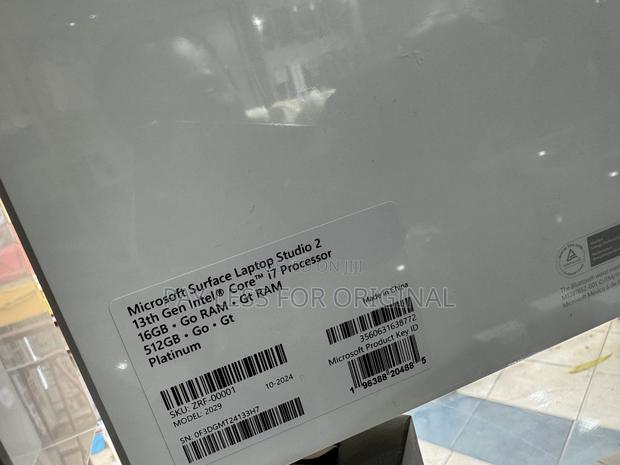 New Microsoft Surface Laptop Studio 2 16GB Intel Core i7 SSD 512GB photo 3