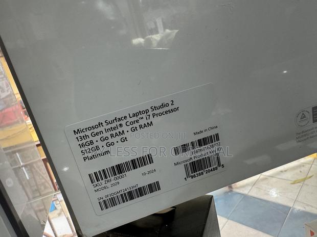 New Microsoft Surface Laptop Studio 2 16GB Intel Core i7 SSD 512GB photo 6