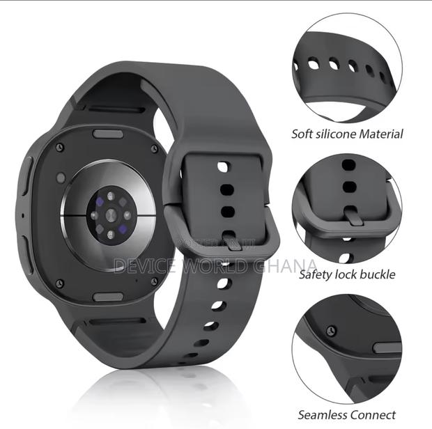 Nic Silicone Strap Band For Samsung Watch 8 40mm 44mm 8classic 46mm photo 4