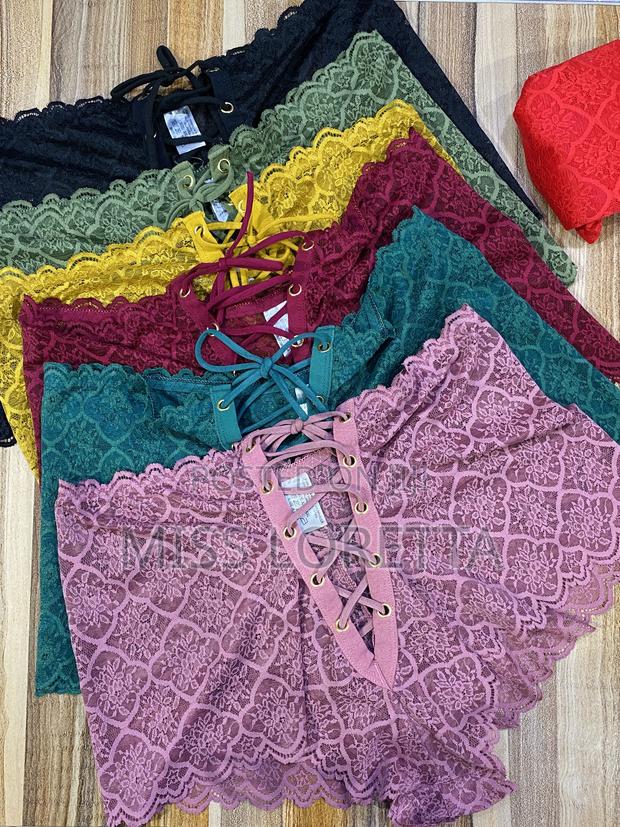 Lacey Shorts Panties - Plus Size