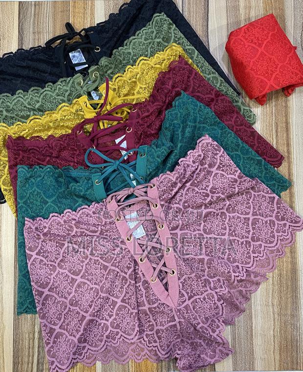Lacey Shorts Panties - Plus Size