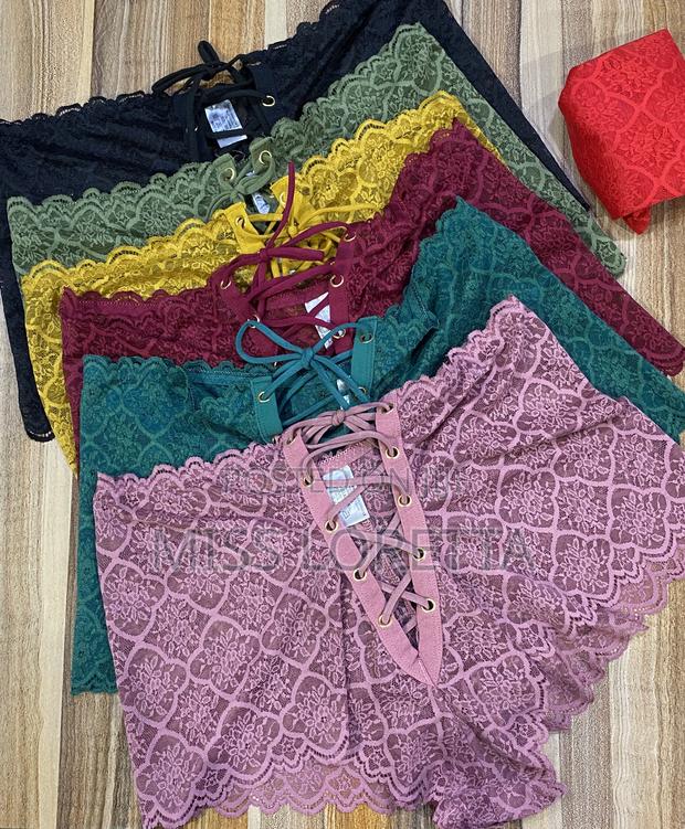 Lacey Shorts Panties - Plus Size