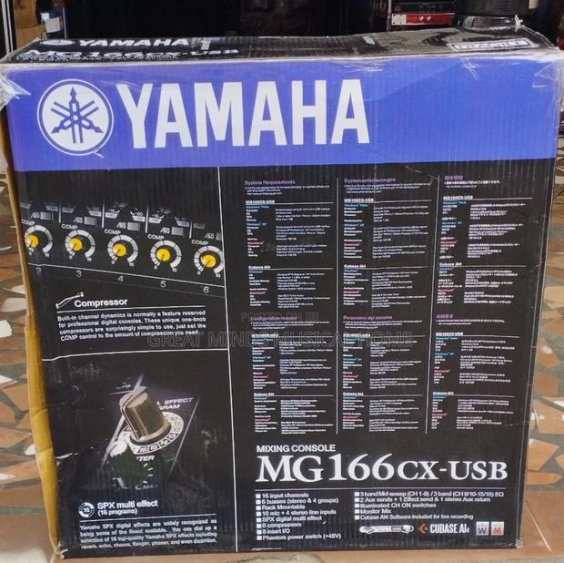 Yamaha Mg166 Cx 16 Channels Mixing Console · Photo 4