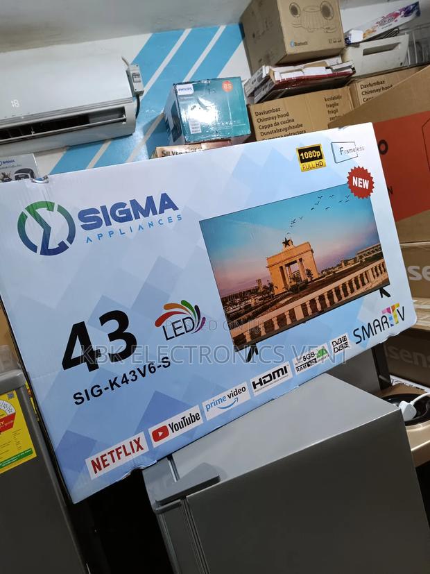 Sigma 43 Smart( Android) Wifi Satellite Digital Led Tv · Photo 3