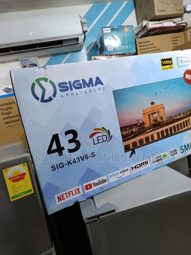 Sigma 43 Smart( Android) Wifi Satellite Digital Led Tv · Photo 4