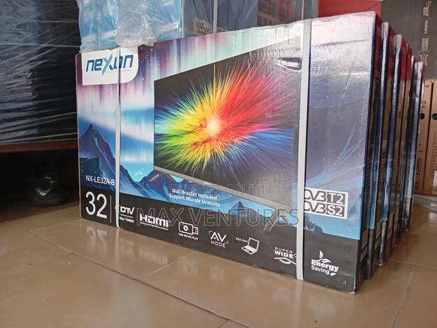 Nexon 32" Brand New T2/S2 Digital Satellite Sleek Frameless Tv · Photo 4