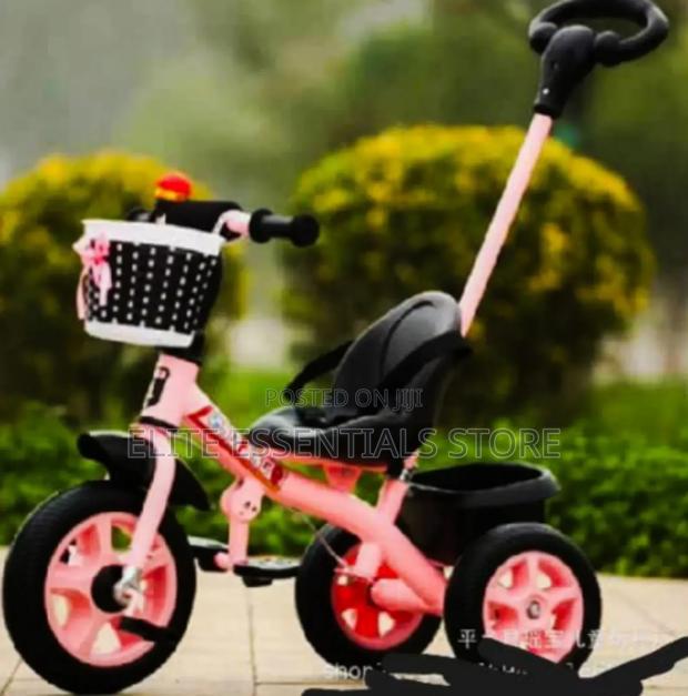 High Quality Babies Kids Tricycle With Comfortable Seat and Basket