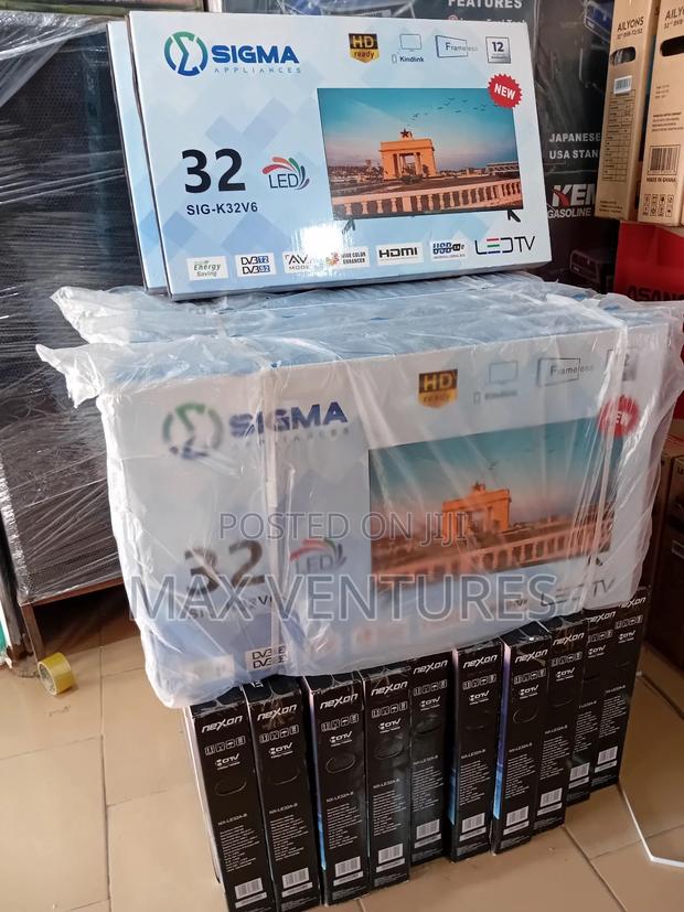 Sigma 32" Digital Satellite T2 S2 Led Frameless Super Sleek Tv · Photo 3