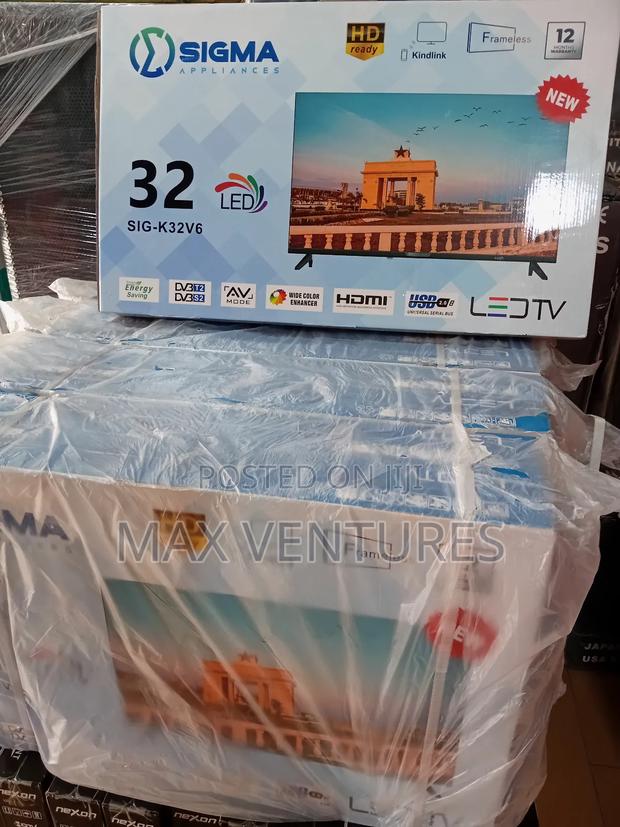 Sigma 32" Digital Satellite T2 S2 Led Frameless Super Sleek Tv · Photo 4