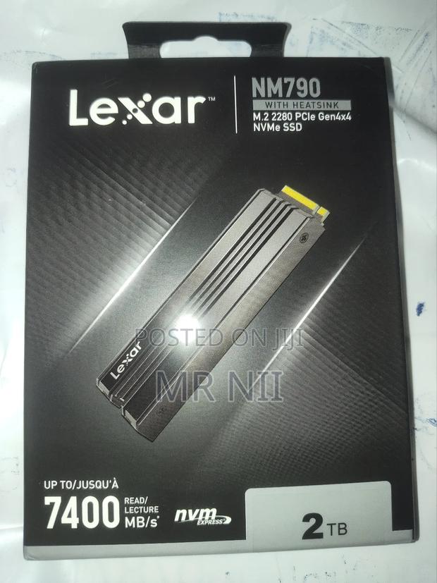 Lexar Nm790 2tb SSD for Ps5 and Pc