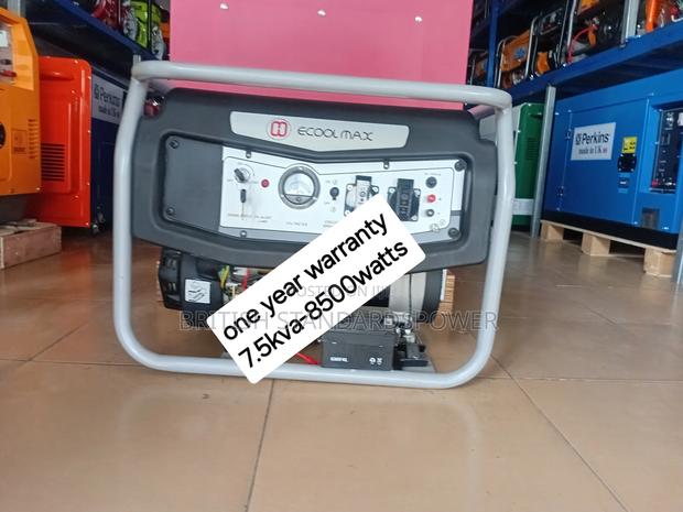 Robust Design 7.5kva Petrol Ecoolmax Generator · Photo 2
