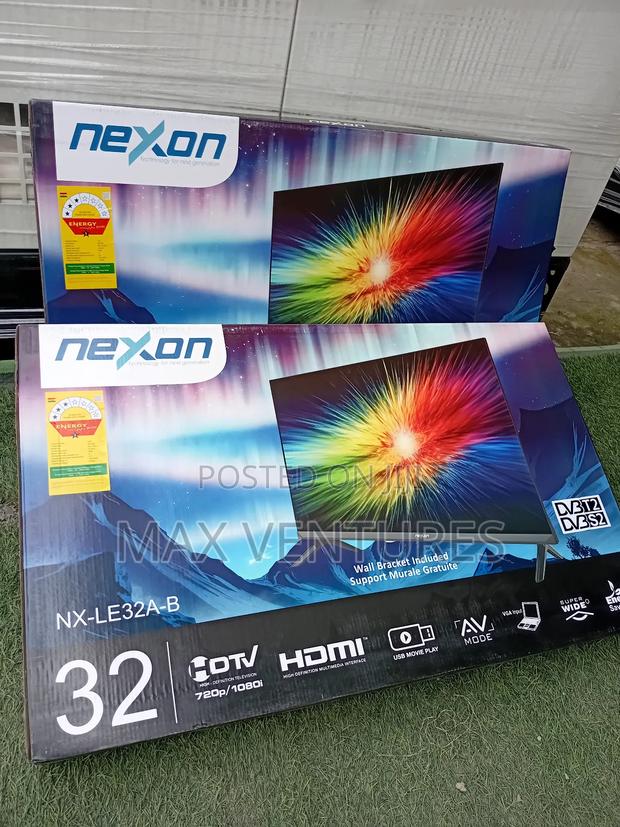 Nexon 32" Digital Satellite Frameless Clarity Led Hd Tv T2/S2 · Photo 3