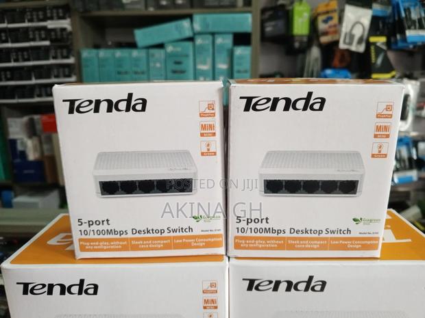 Tenda 5 Port Desktop Switch 10/100 MBPS S105 · Photo 3