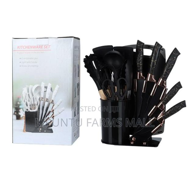 19pcs Kitchenware Set With Chopping Board photo 3