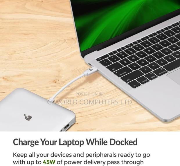 Iogear Compact Usb-C Docking Station With Power Pass-Thru (Gud3c03) photo 5