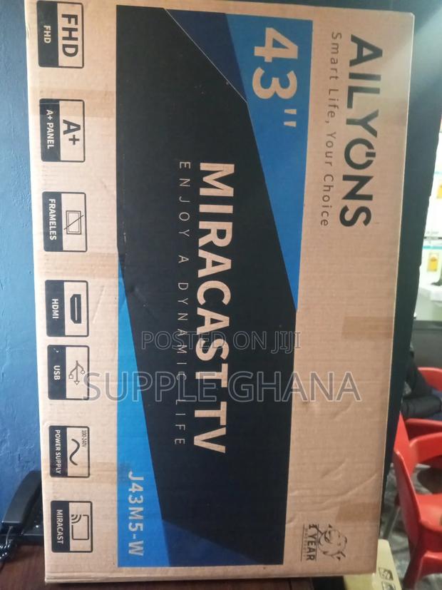 Ailyons Miracast 43 Tv Built in Satellite Receiver · Photo 3