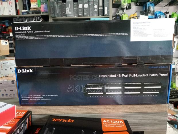 D-Link Unshielded 48 Port Patch Panel Full-Loaded · Photo 4