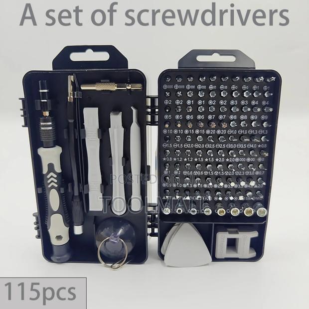 115 in 1 Magnetic Screwdriver Set