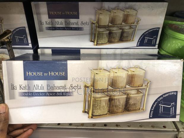 Spice Jar 6pcs Set With Rack · Photo 4