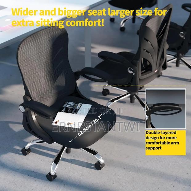 Foldable Ergonomic Office Chair From Holludle, Uk photo 2