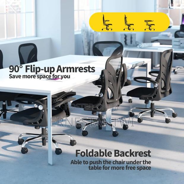 Foldable Ergonomic Office Chair From Holludle, Uk photo 5