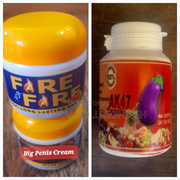 Fire Fire Big Penis Cream Ak47/Nufuteng Penis Capsules Bundle · Photo 4