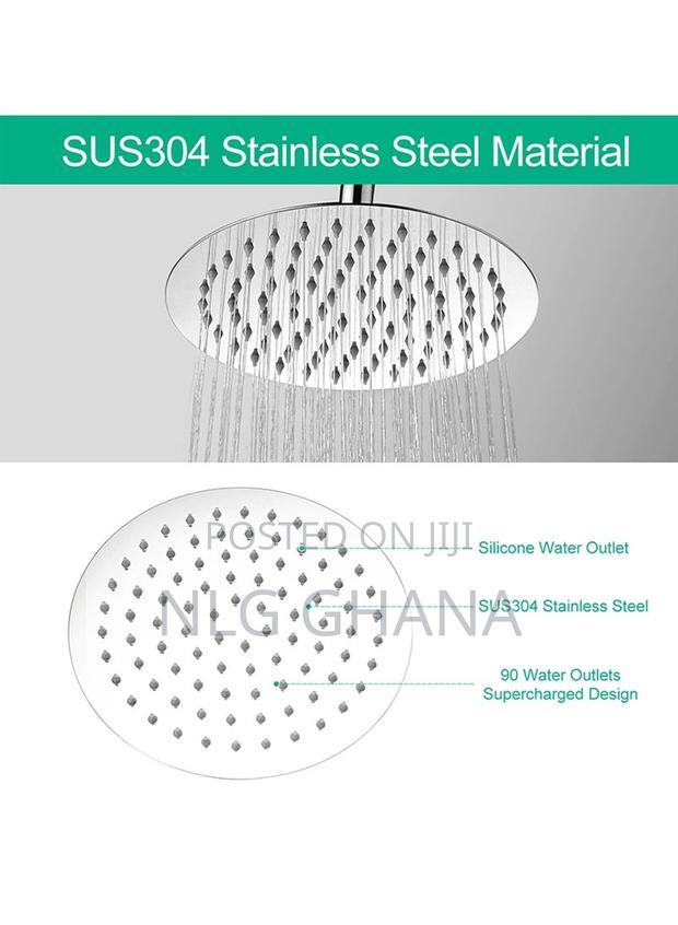 8" Stainless Steel Bathroom Shower Head. Tvx13315 · Photo 4