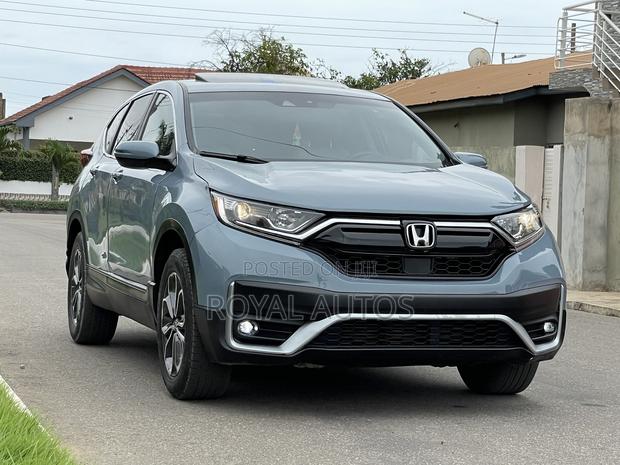 Honda CR-V EX-L AWD 2020 Teal photo 3
