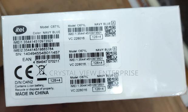 New Itel City 100 128 GB Blue photo 3