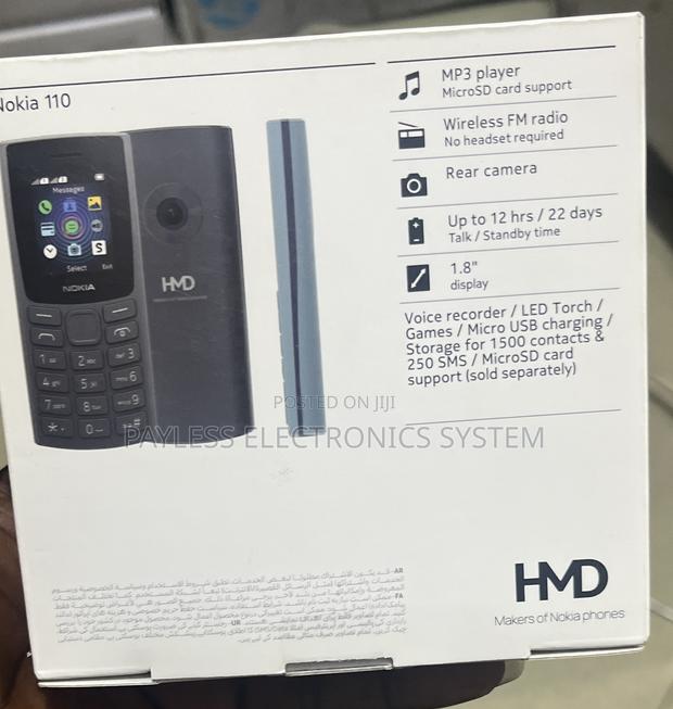 New Nokia 110 Black photo 2