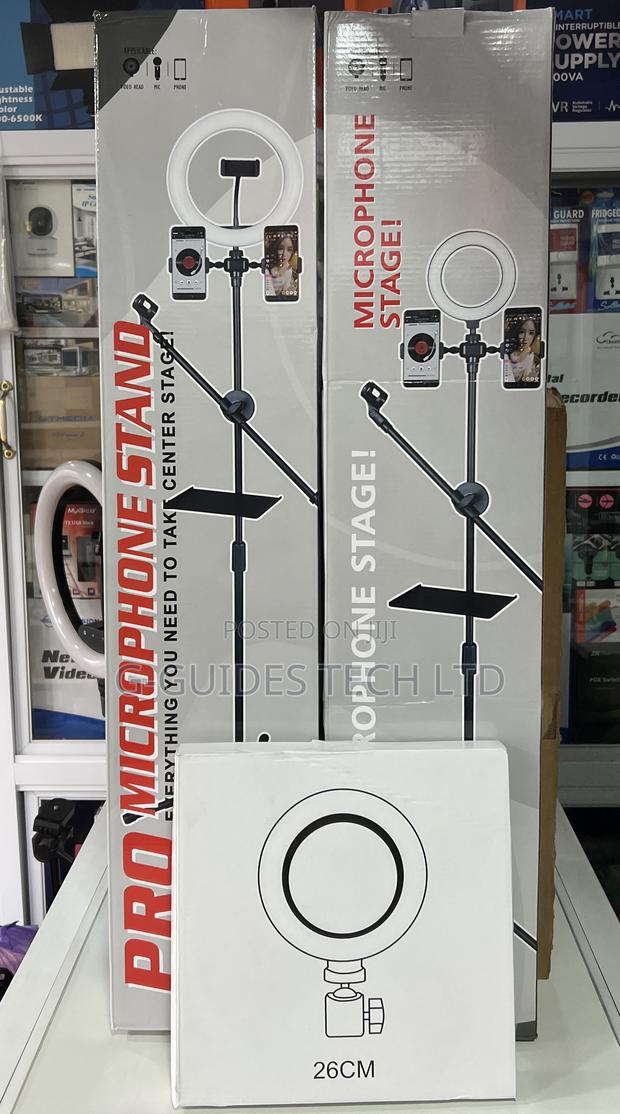Pro Microphone Stand, Pro Tripod Stand for Microphone and Phone photo 4