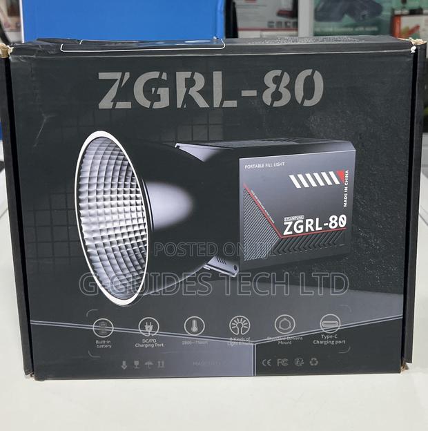 ZGRL-80 Palm Cob Video Light With Inbuilt Battery and Stand photo 2