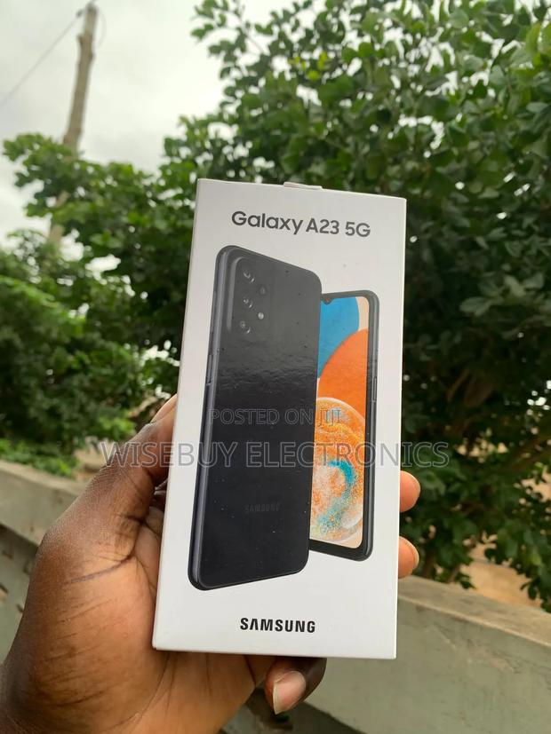 New Samsung Galaxy A23 5G 64 GB Black