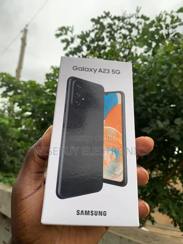 New Samsung Galaxy A23 5G 64 GB Black photo 3
