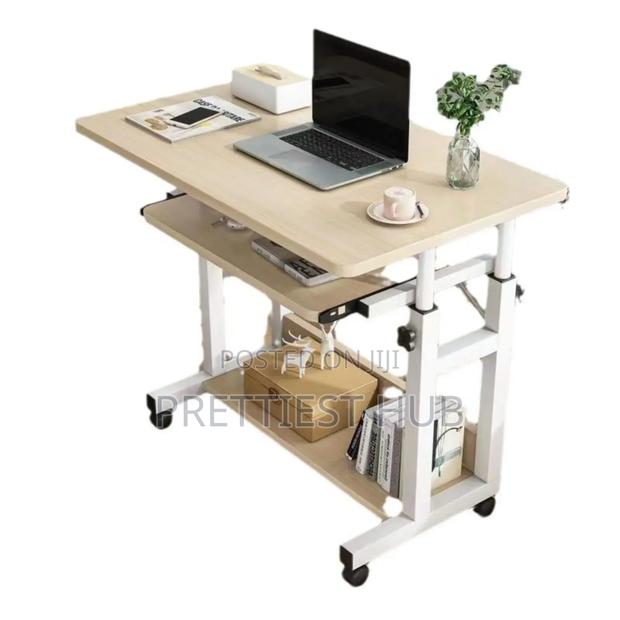 Height-Adjustable Laptop/Computer Desk With Keyboard Tray photo 2