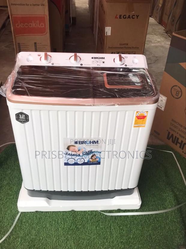 Bruhm Washing Machine 8kg Twin Tub photo 3